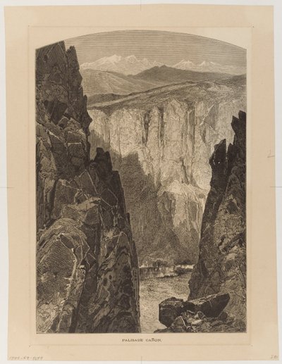 Palisade Canyon by Thomas Moran